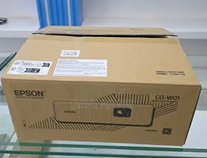Brand New Packed With Cartoon Epson Projector Model : CO-W01 With