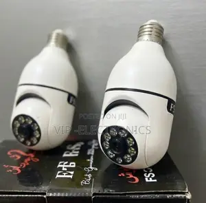 WiFi Panorama Bulb Camera – 360° Wireless Security Camera
