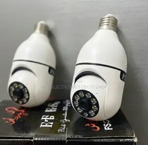WiFi Panorama Bulb Camera – 360° Wireless Security Camera