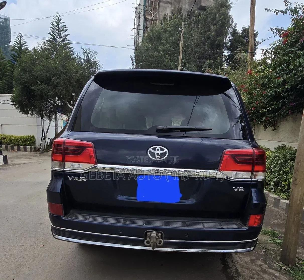 Toyota Land Cruiser 4.5 V8 VXR 2017 Black