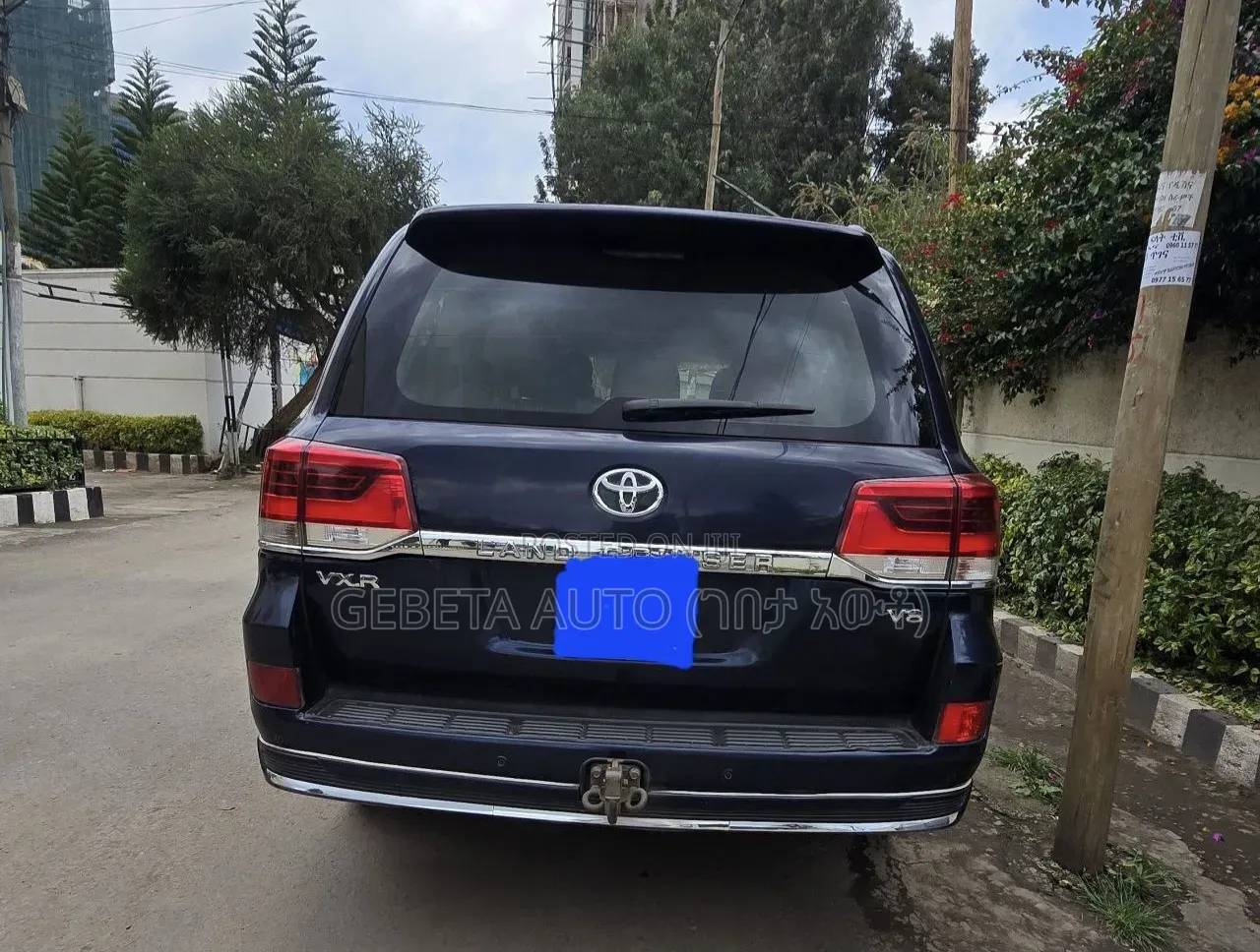 Toyota Land Cruiser 4.5 V8 VXR 2017 Black
