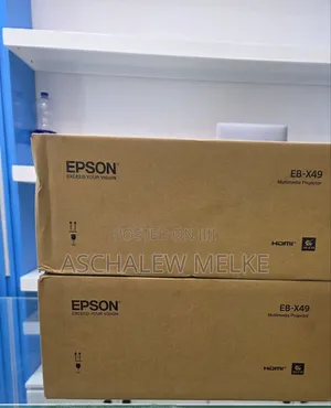 Brand New Epson Projector 
Model : EB-X49 
Technology: 3LCD, RGB Li
