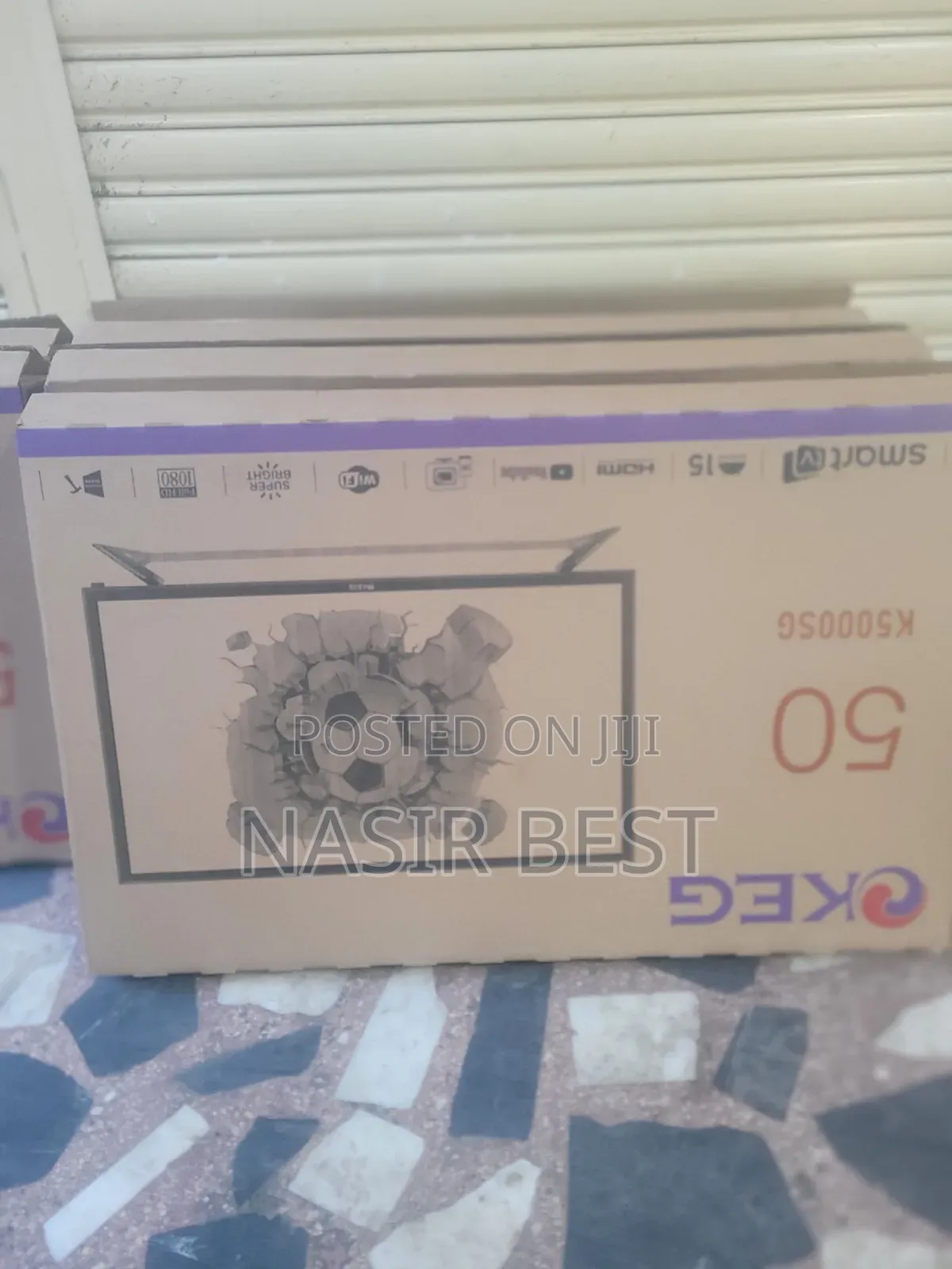 KEG 50 Inch Smart Android TV