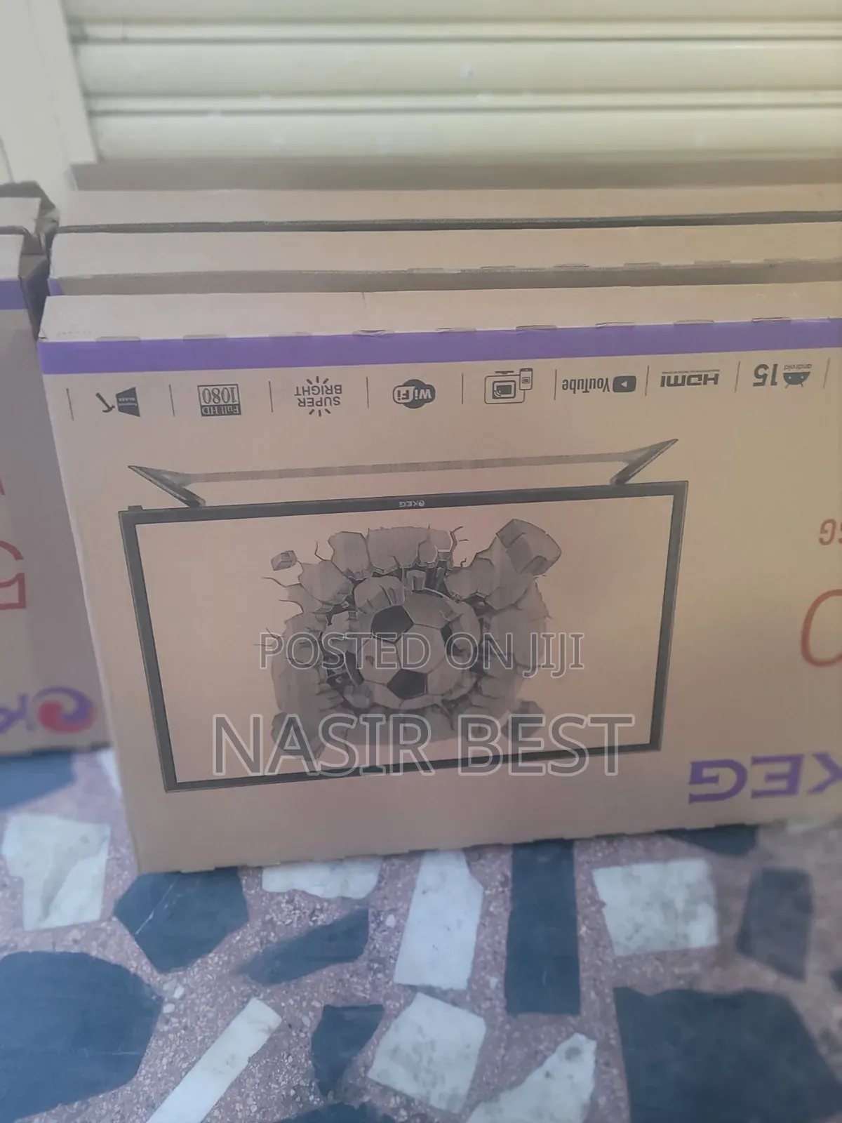 KEG 50 Inch Smart Android TV