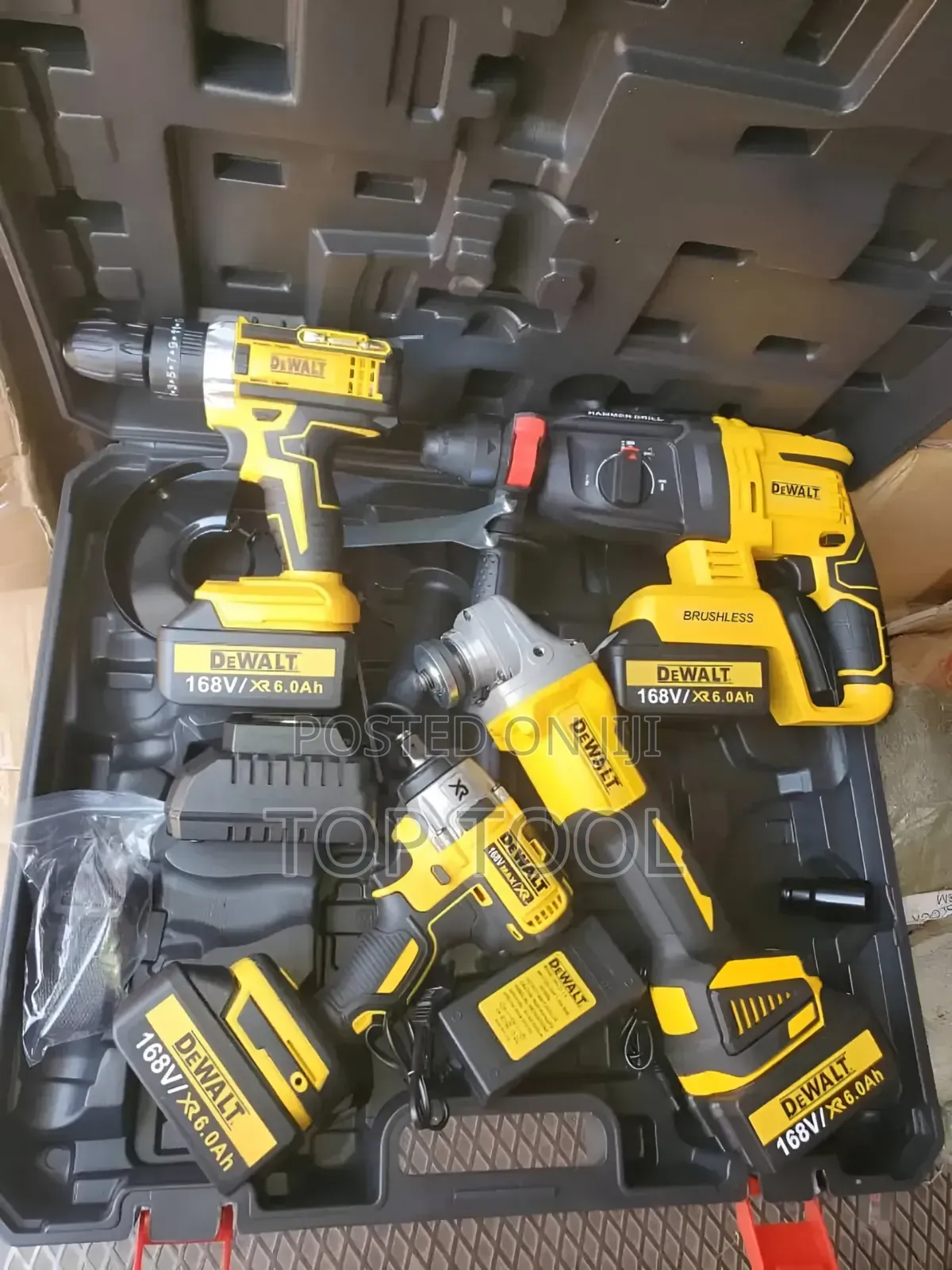 DeWalt Cordless Multi-Tool Combo Kit (Commonly a 4-in-1 or 5-in-1 Set)