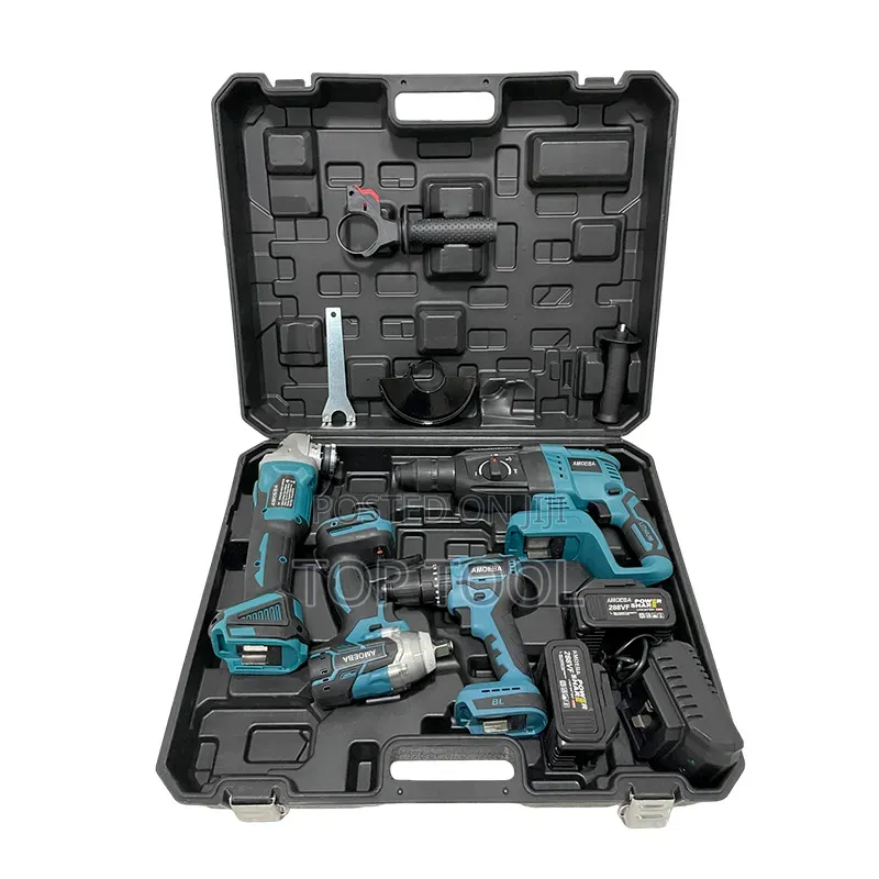 Edon 4-in-1 Cordless Power Tool Combo Kit Features 21V Max