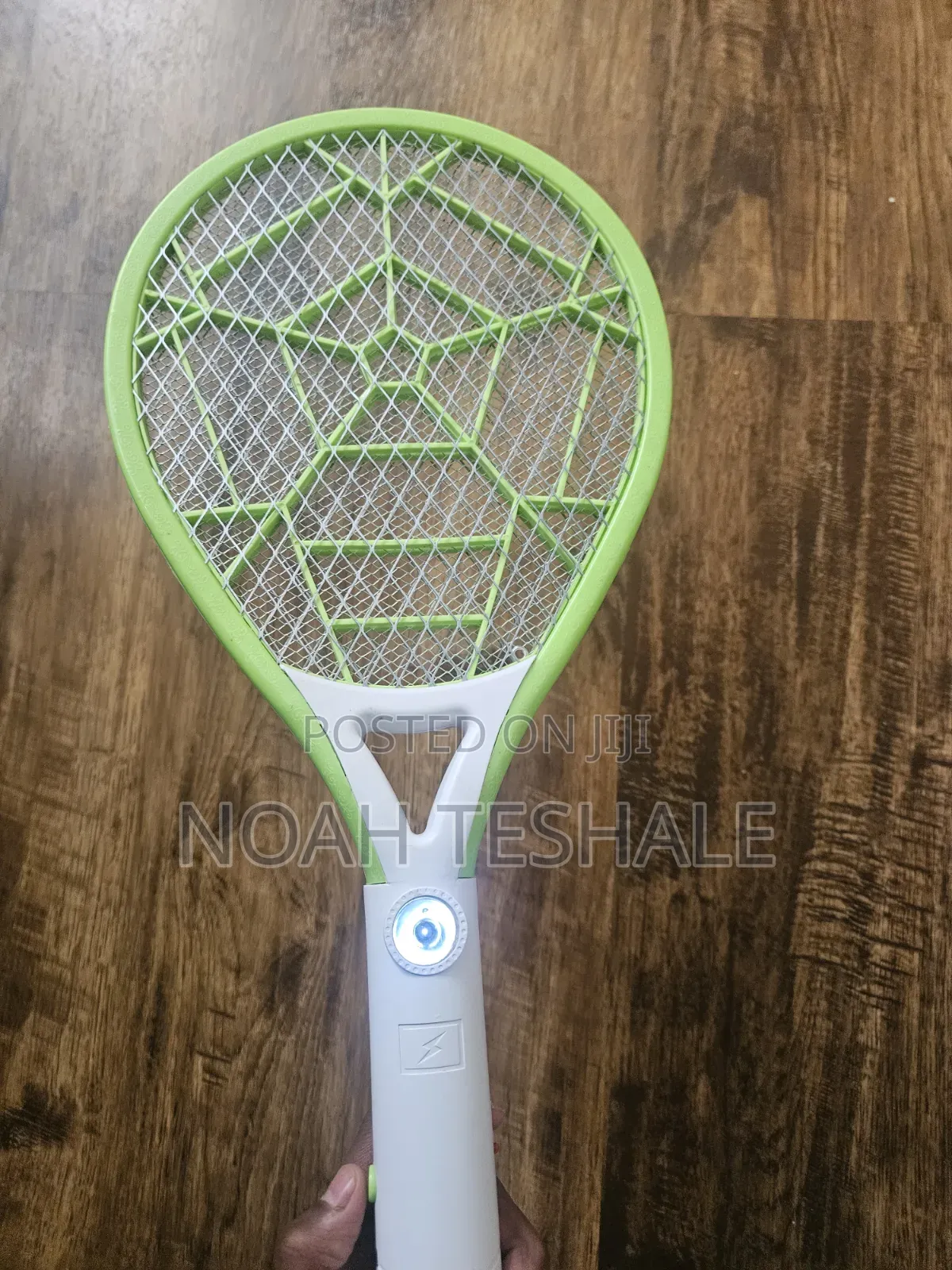 Rechargeable Electric Mosquito Racket With LED Torch