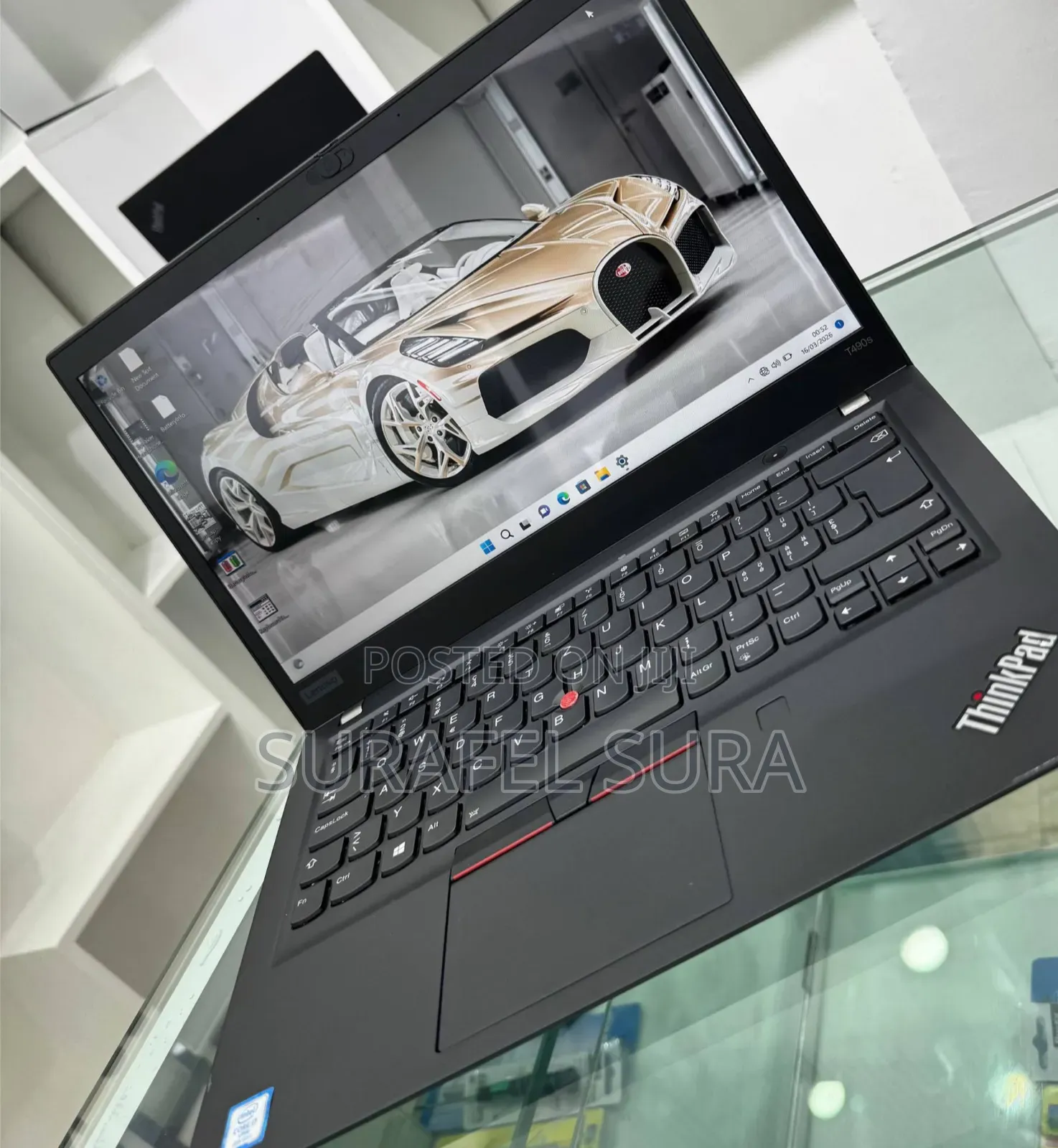 New Laptop Lenovo ThinkPad T490s 16GB Intel Core i7 SSD 512GB