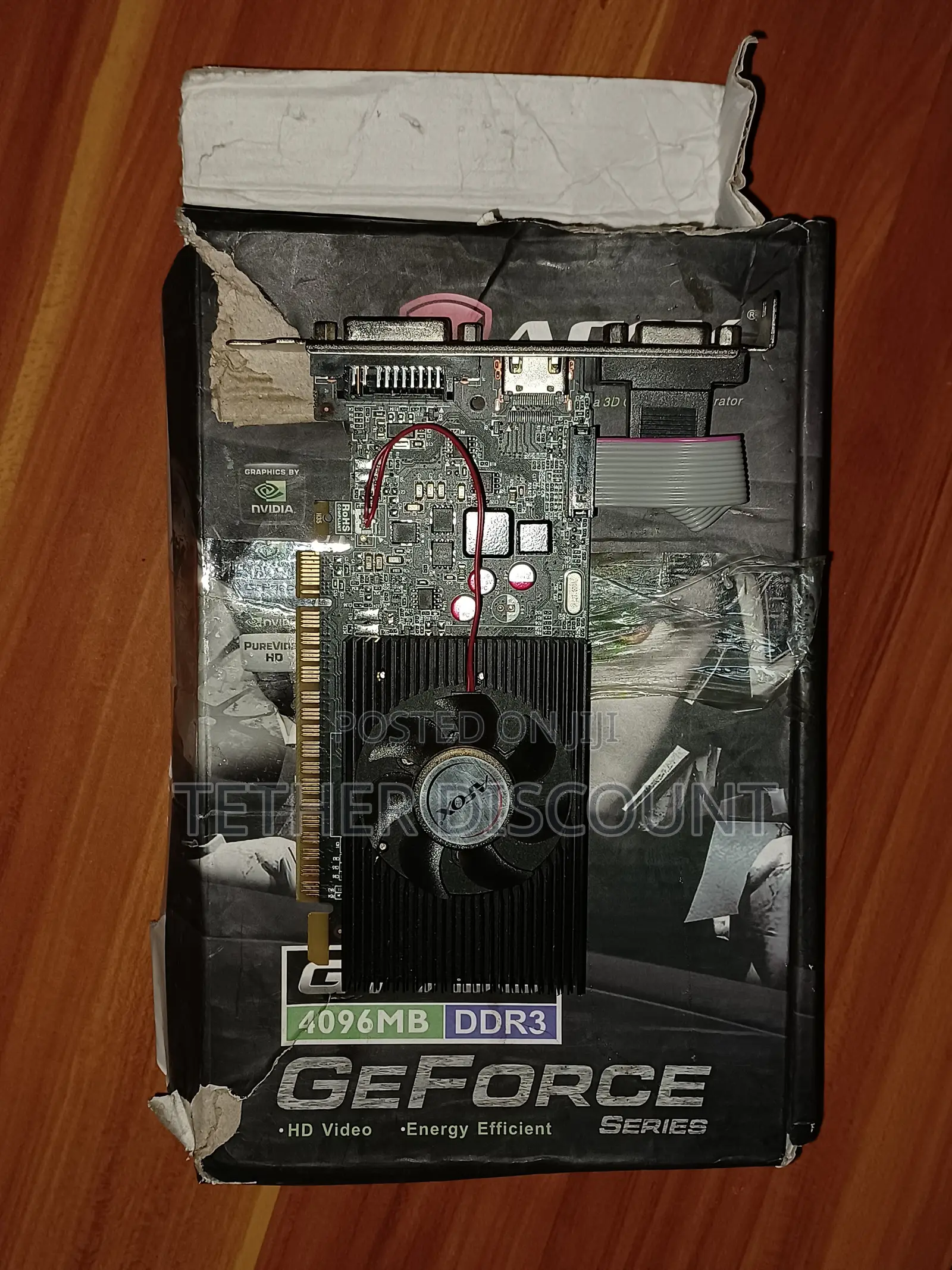 - Gt730 4096mb Dvi Vga Hdmi Pci-E Ddr3 4gb It's New አዲስ