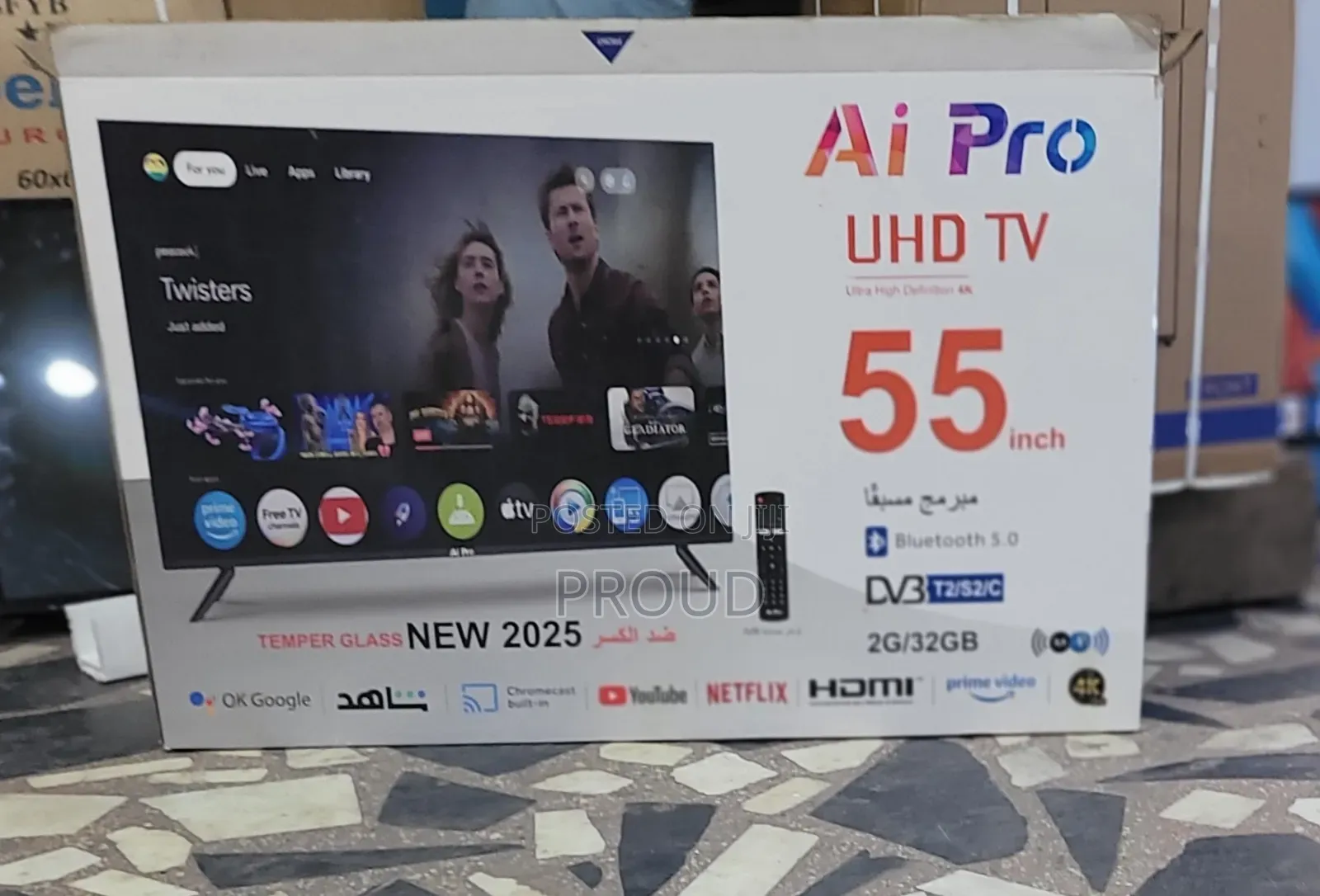 Al Pro 55 Inch Smart Android TV