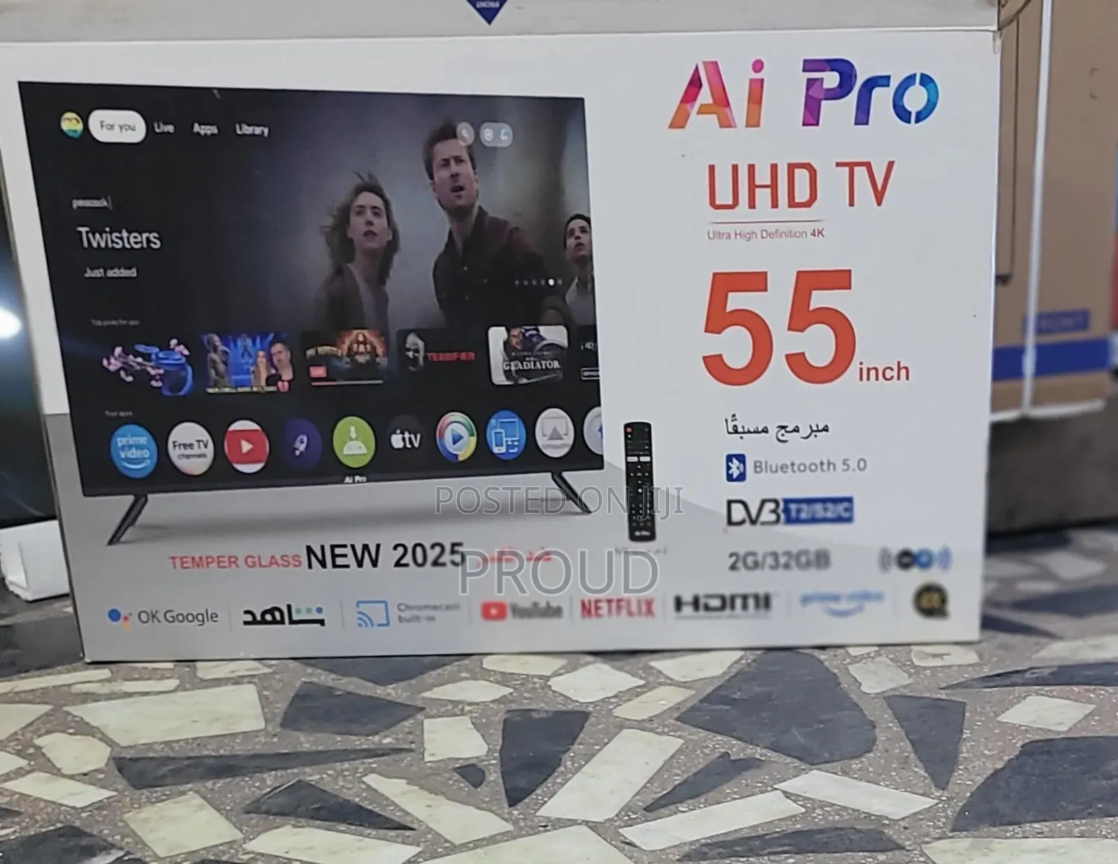 Al Pro 55 Inch Smart Android TV