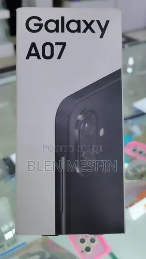 New Samsung Galaxy A07 4G 64 GB Black