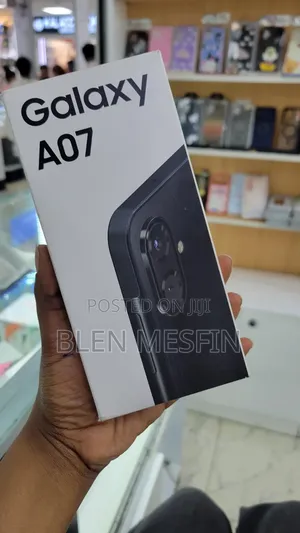 New Samsung Galaxy A07 4G 64 GB Black