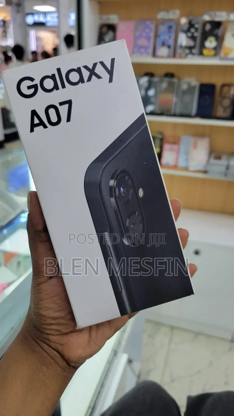 New Samsung Galaxy A07 4G 64 GB Black