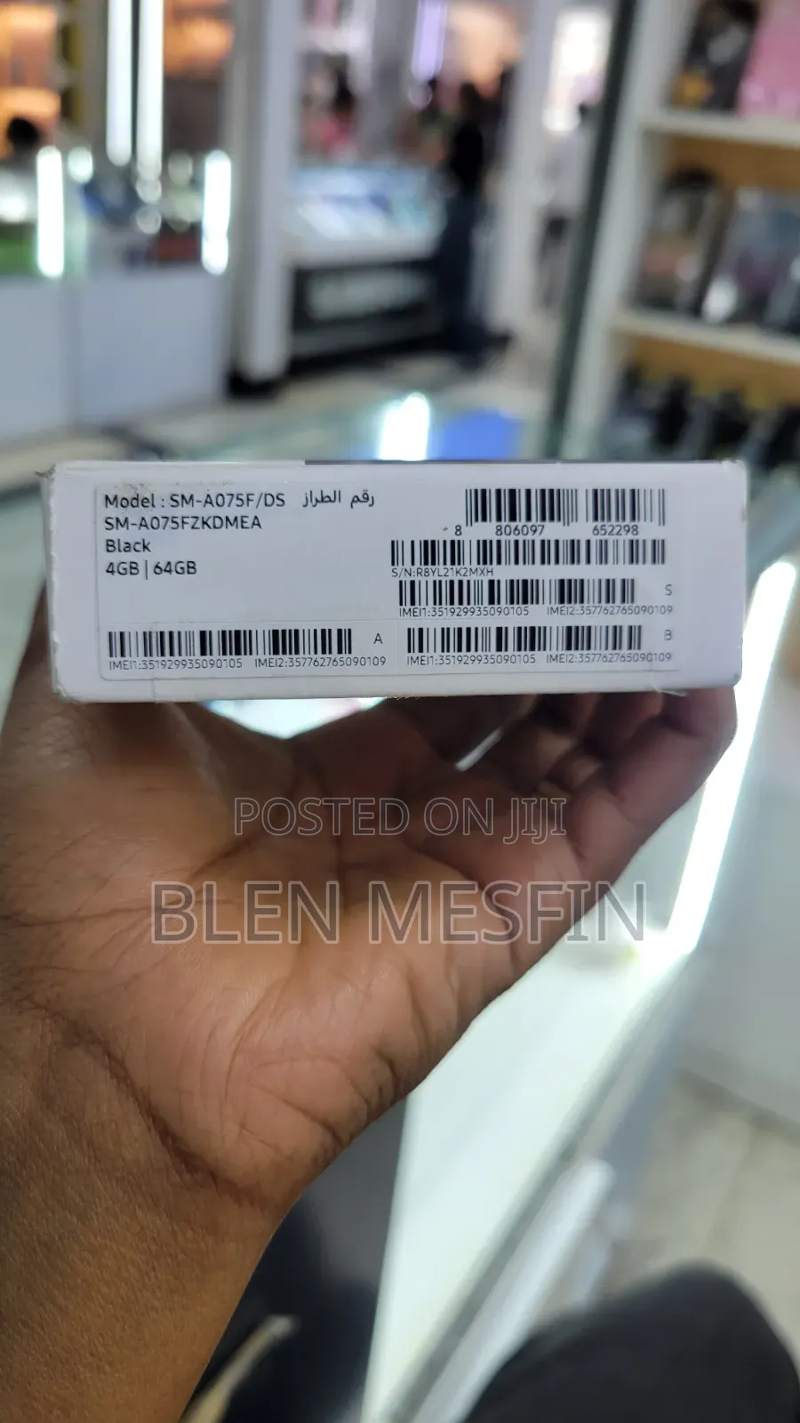 New Samsung Galaxy A07 4G 64 GB Black