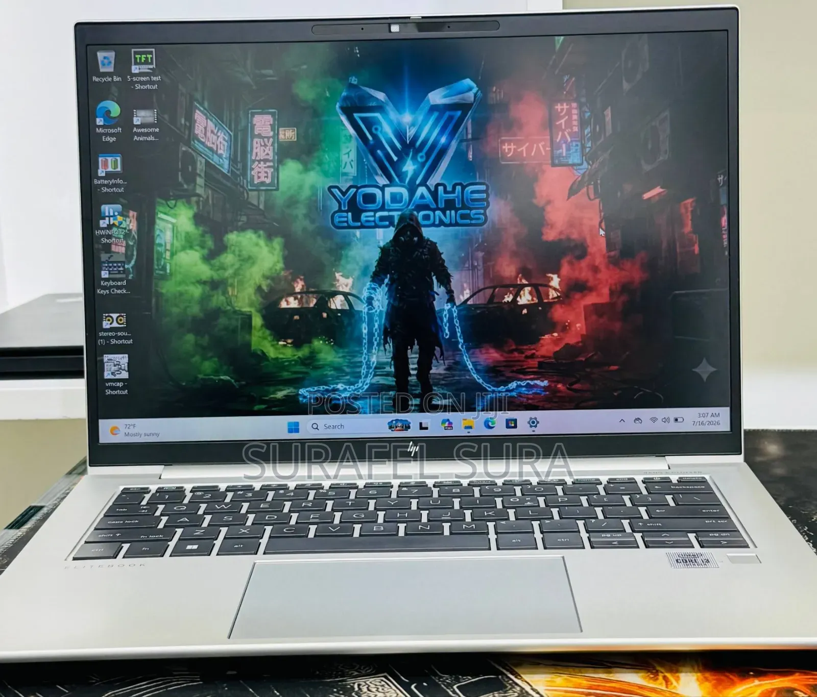 New Laptop HP EliteBook 840 G9 16GB Intel Core i7 SSD 512GB