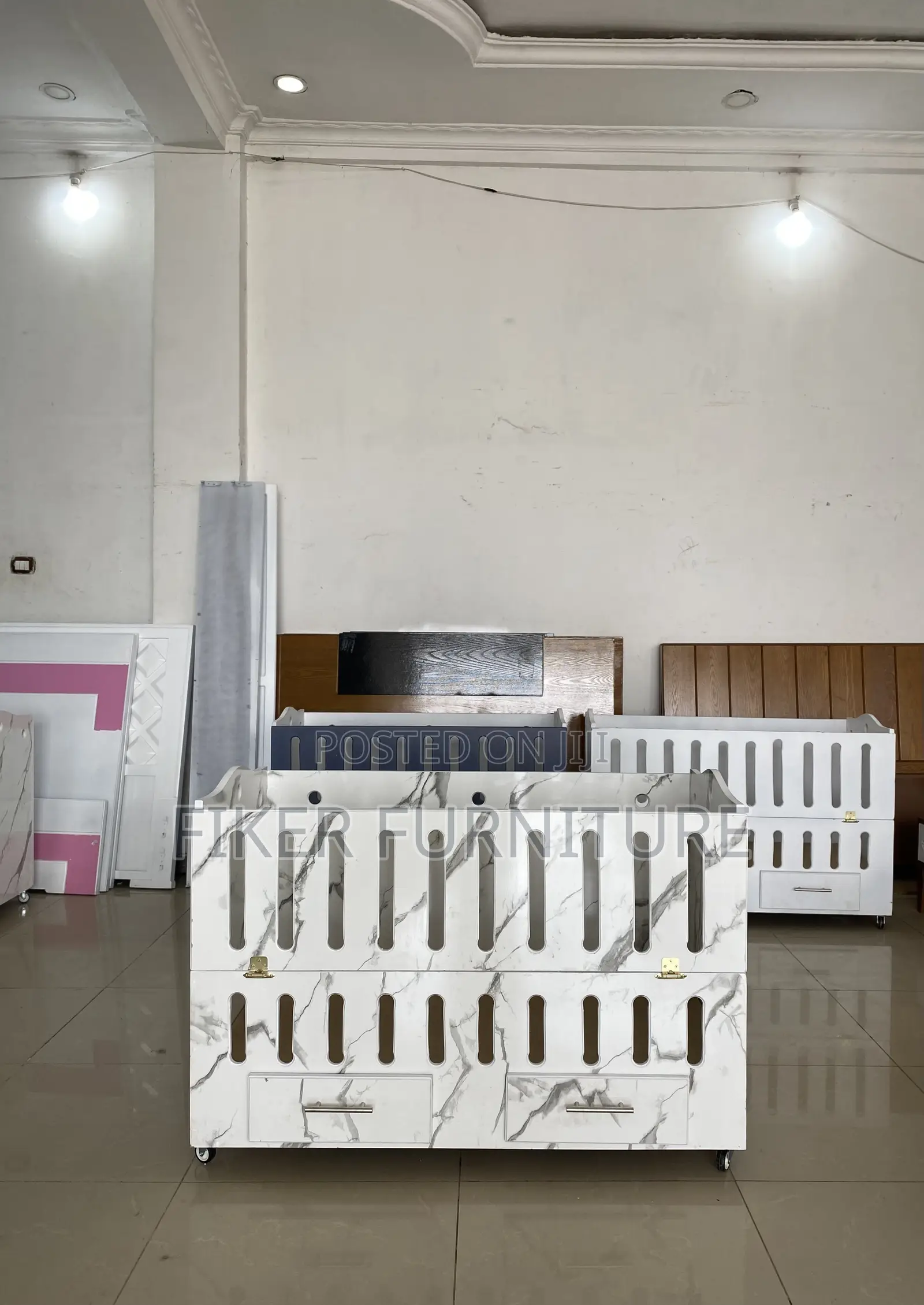 Laminate Baby Bed