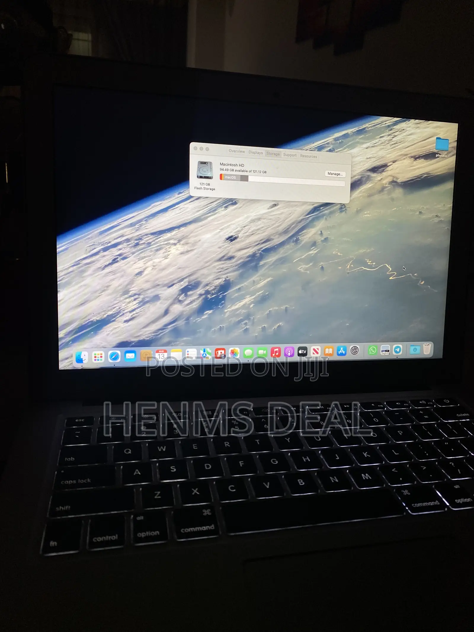 Laptop Apple MacBook Air 2015 4GB Intel Core i5 SSD 128GB
