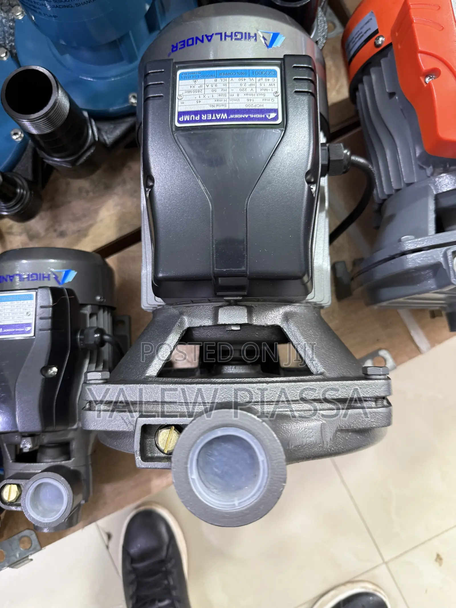HCP200 Is a 2.0 HP (1.5 kW) Surface Water Pump