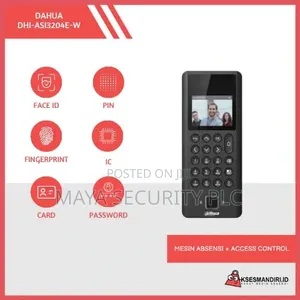 Dahua Access Control - Face + Finger Print + Pin + Card Support
