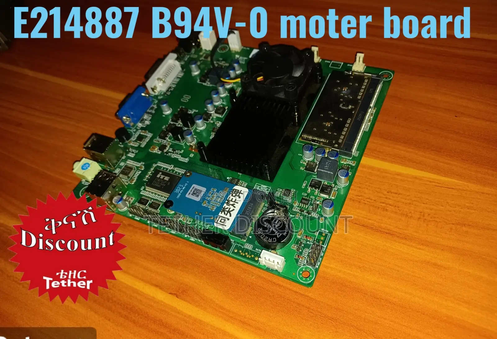 E214887b 94v-0 Mother Board PC New With16gb Hard Disk and Pc3l Ram2gb
