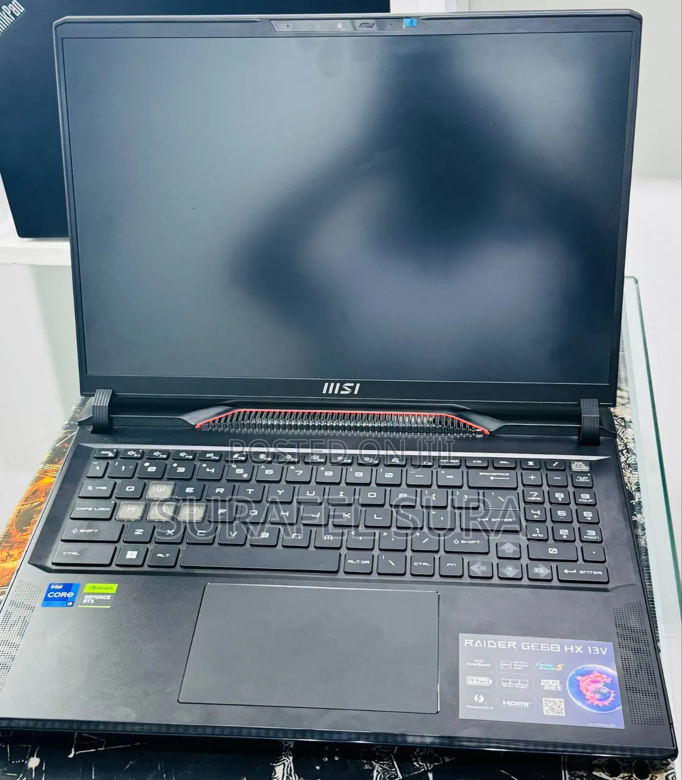 New Laptop MSI Pulse GL66 32GB Intel Core i9 SSD 1T