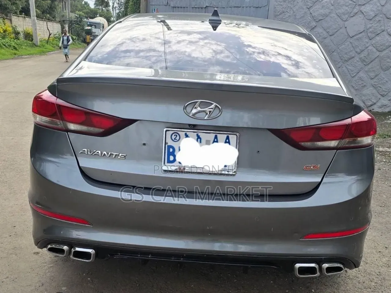 Hyundai Avante 2017 Gray