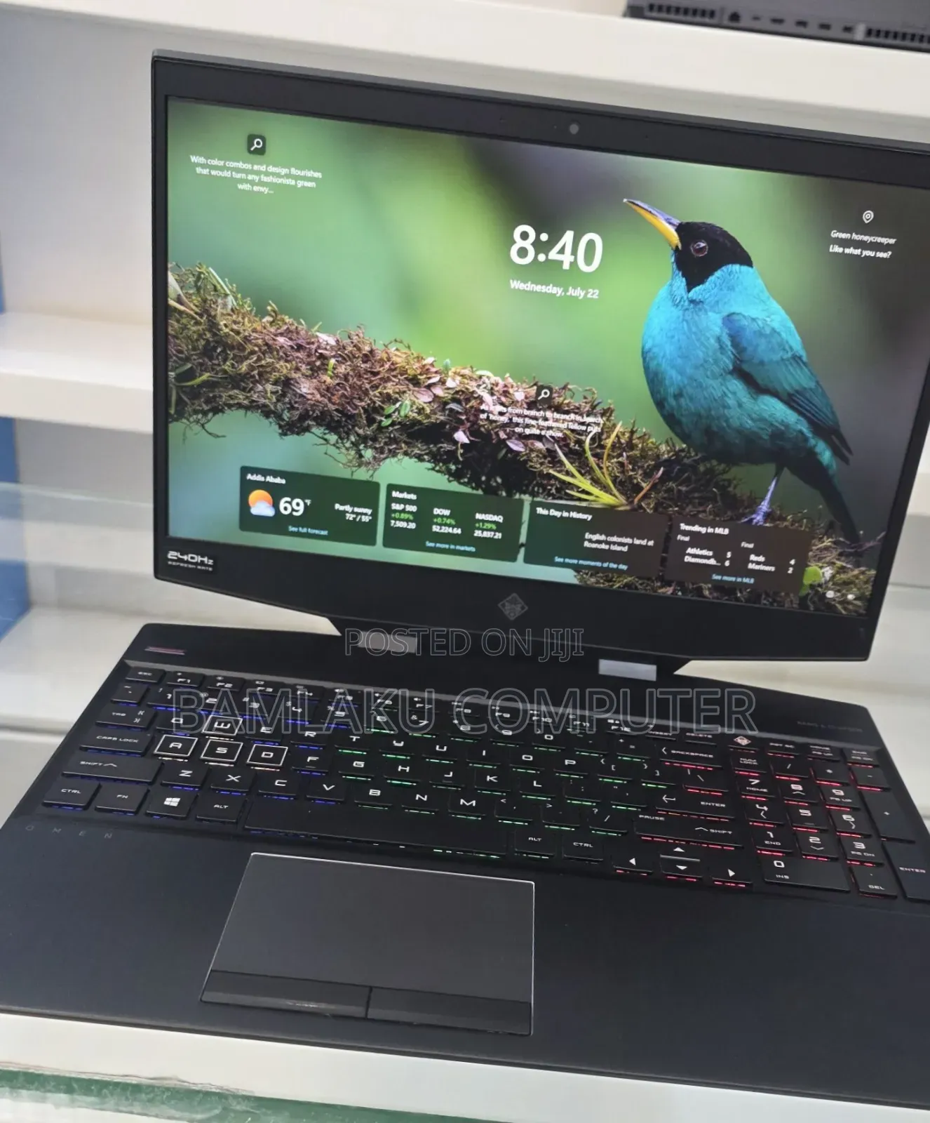 New Laptop HP Omen 15 16GB Intel Core i7 SSD 1T