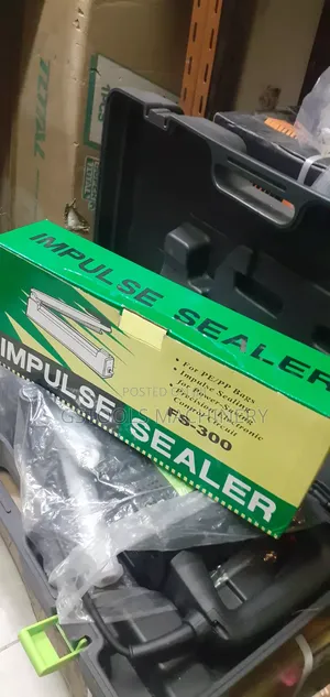 300mm Inpulse Sealer ፌስታል ማሸጋ ስለር