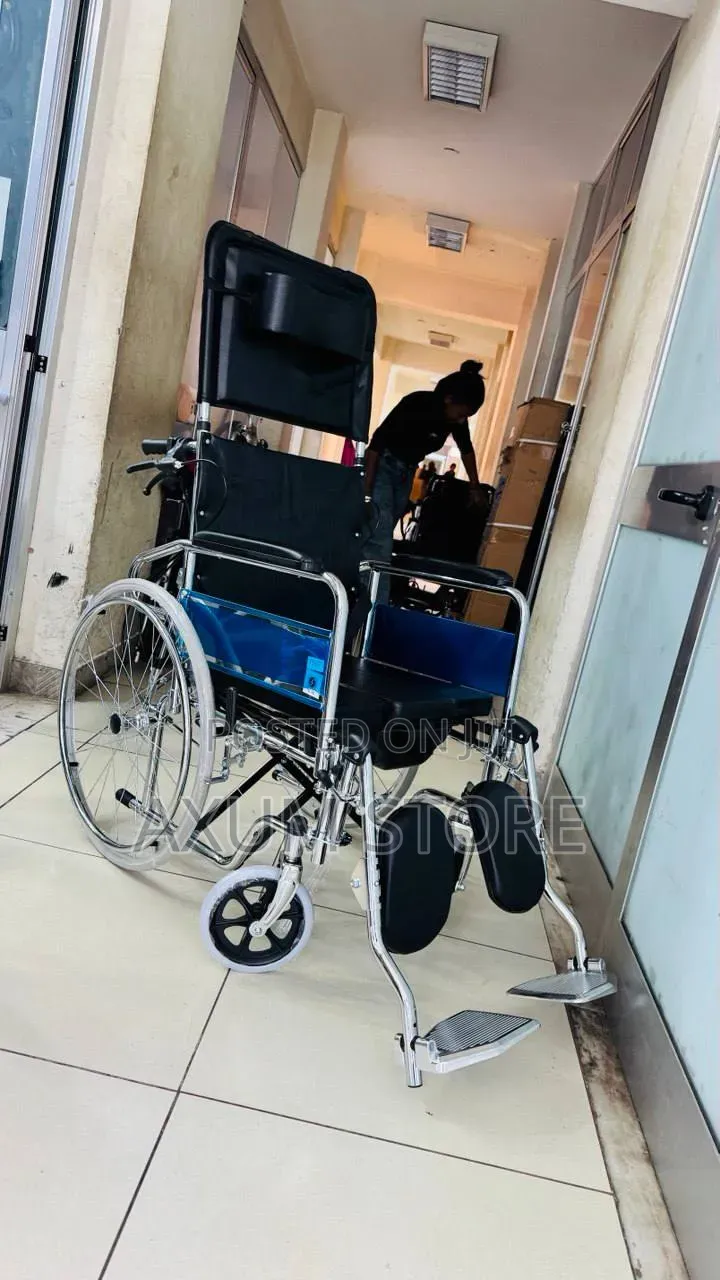 ጠንካራ እና የሚተኛ — Strong Reclining Wheelchair