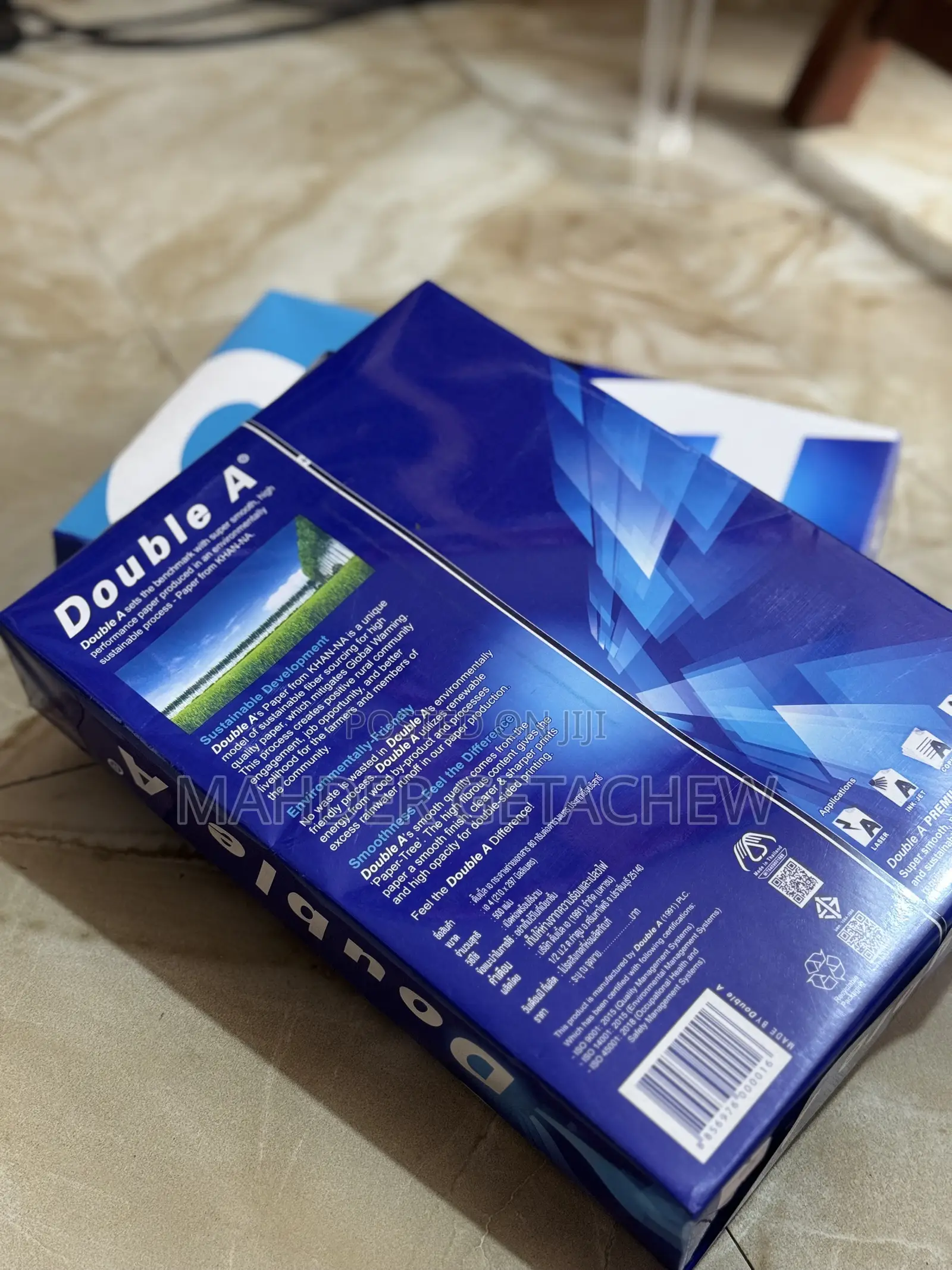 Double a ,A4-Size Copy/Printing Paper