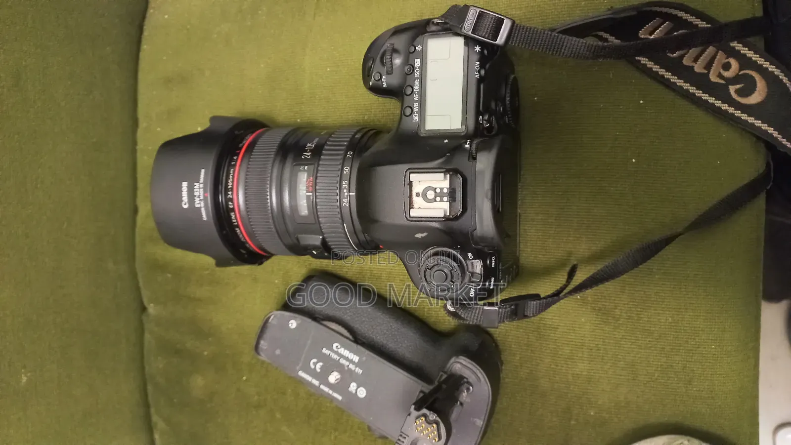 5d Mark 3 + 50mm Lens and Battery Grip