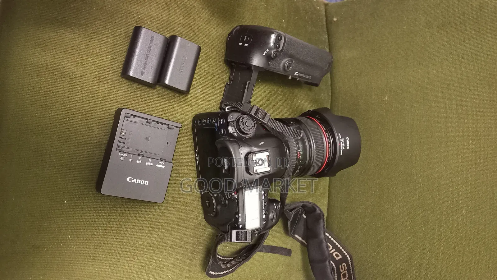 5d Mark 3 + 50mm Lens and Battery Grip