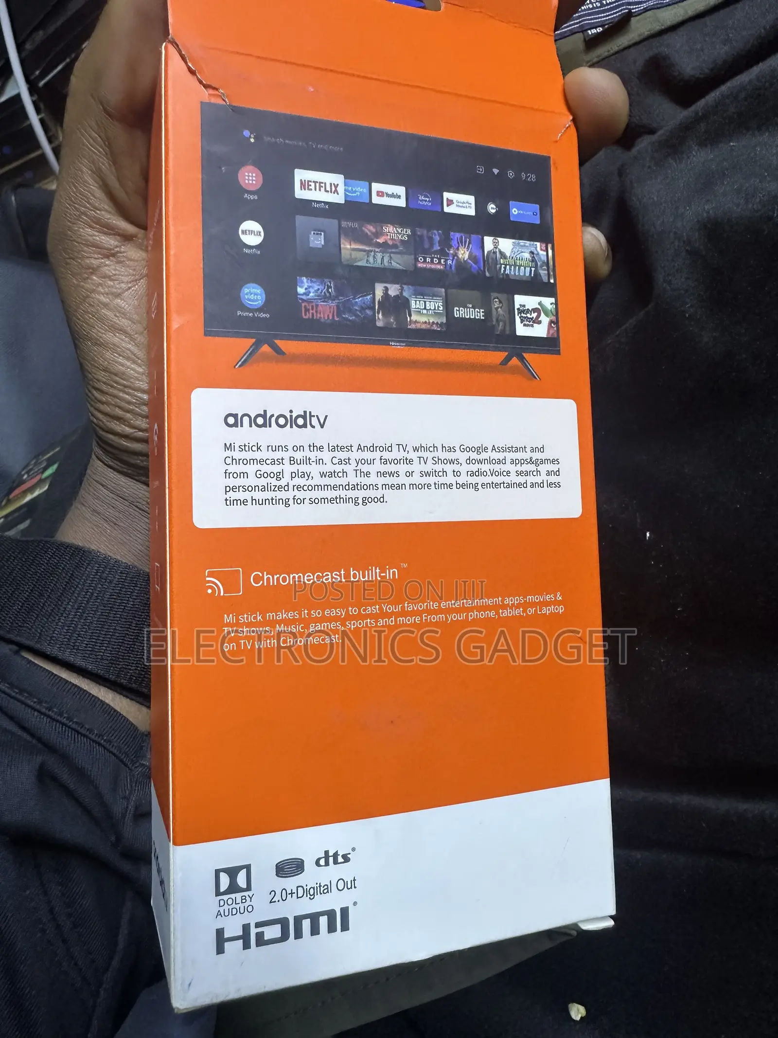 Mi TV Stick – Android TV, Chromecast Built-in Streaming Stick
