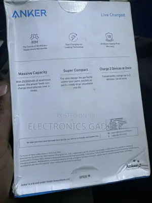 Anker 325 Power Bank 20,000mAh – PowerCore II