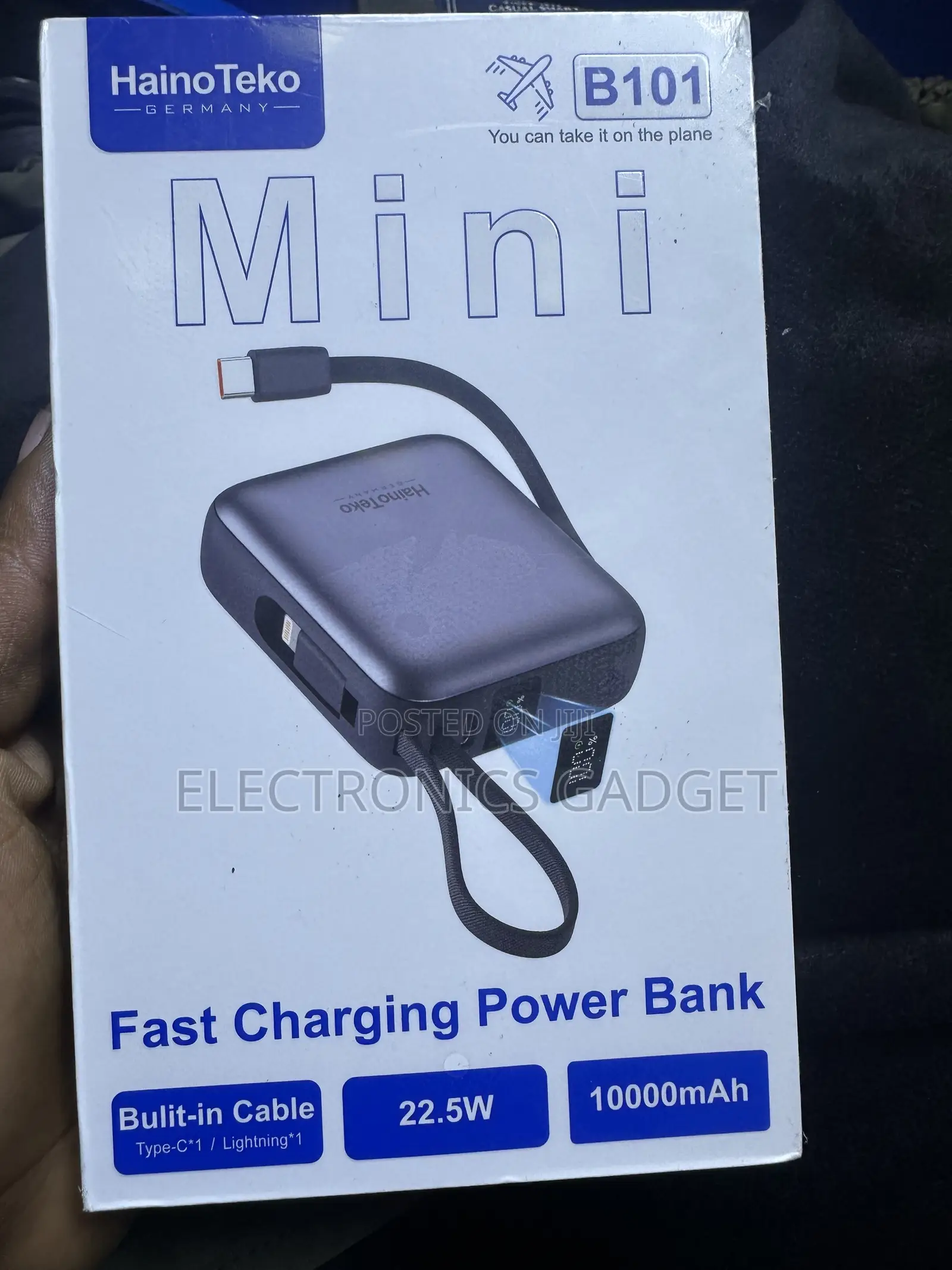HainoTeko B101 Mini 22.5W 10,000mAh Fast Charging Power Bank