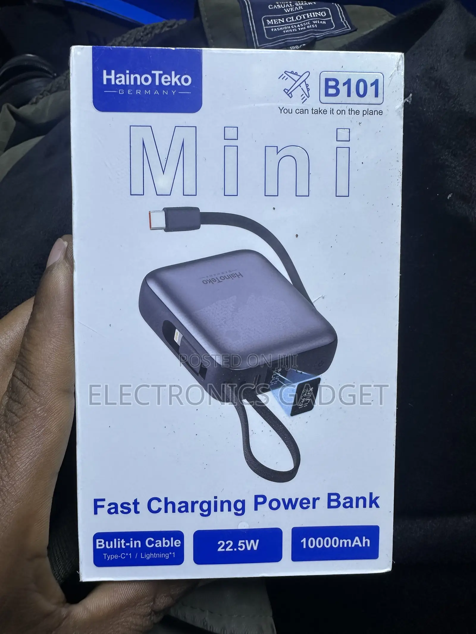 HainoTeko B101 Mini 22.5W 10,000mAh Fast Charging Power Bank