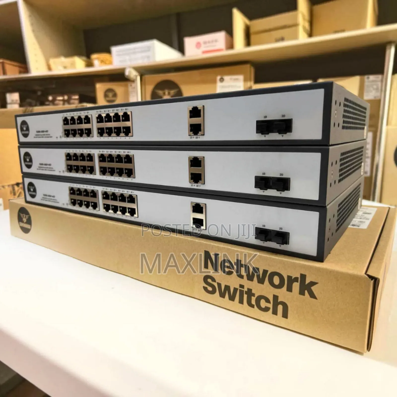 COMMANDO Scout E1000 16x1GbE PoE/PoE+, 2x1GbE+2x1G SFP, 260W, Switch