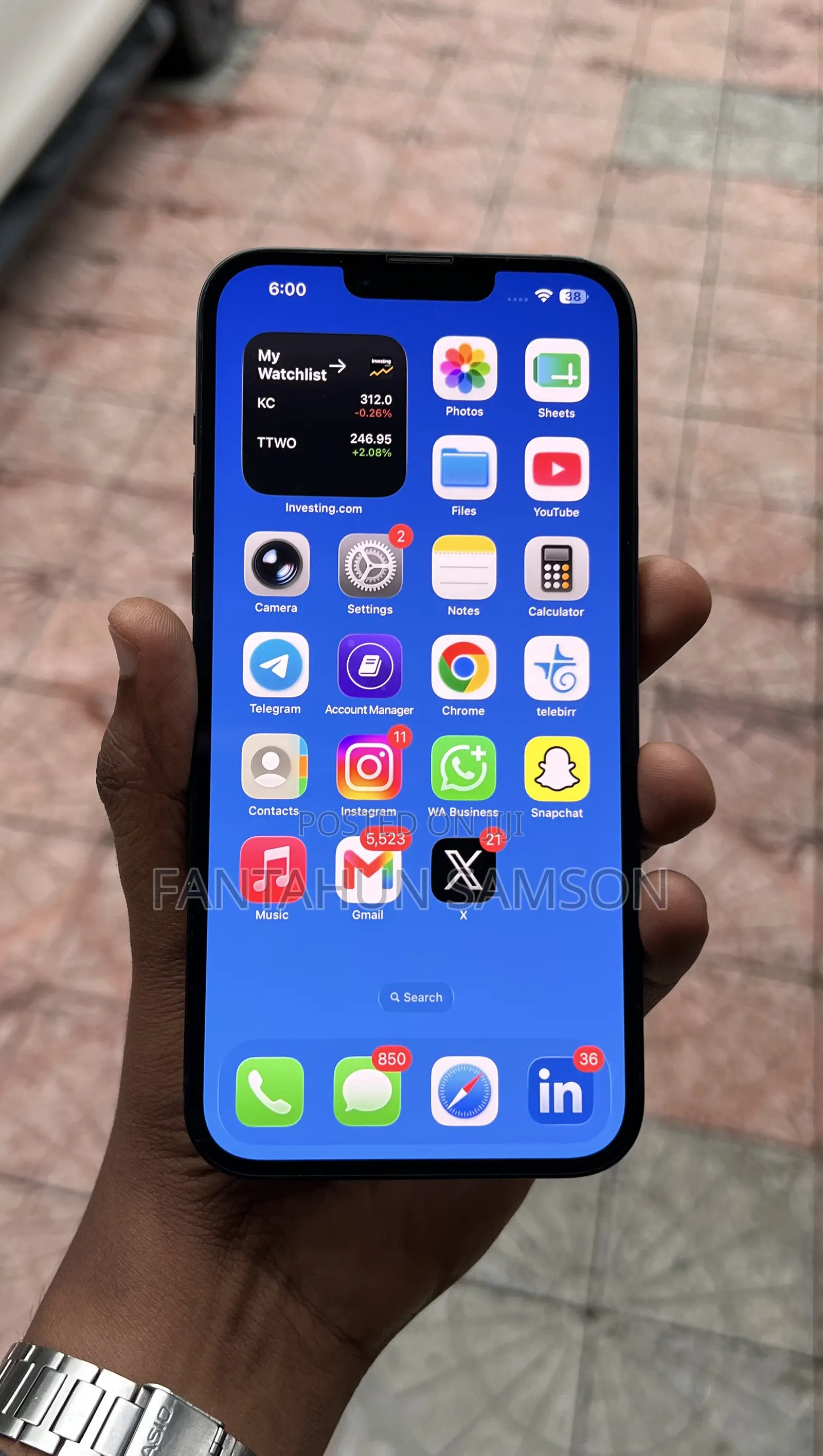 Apple iPhone 14 Plus 256 GB Blue