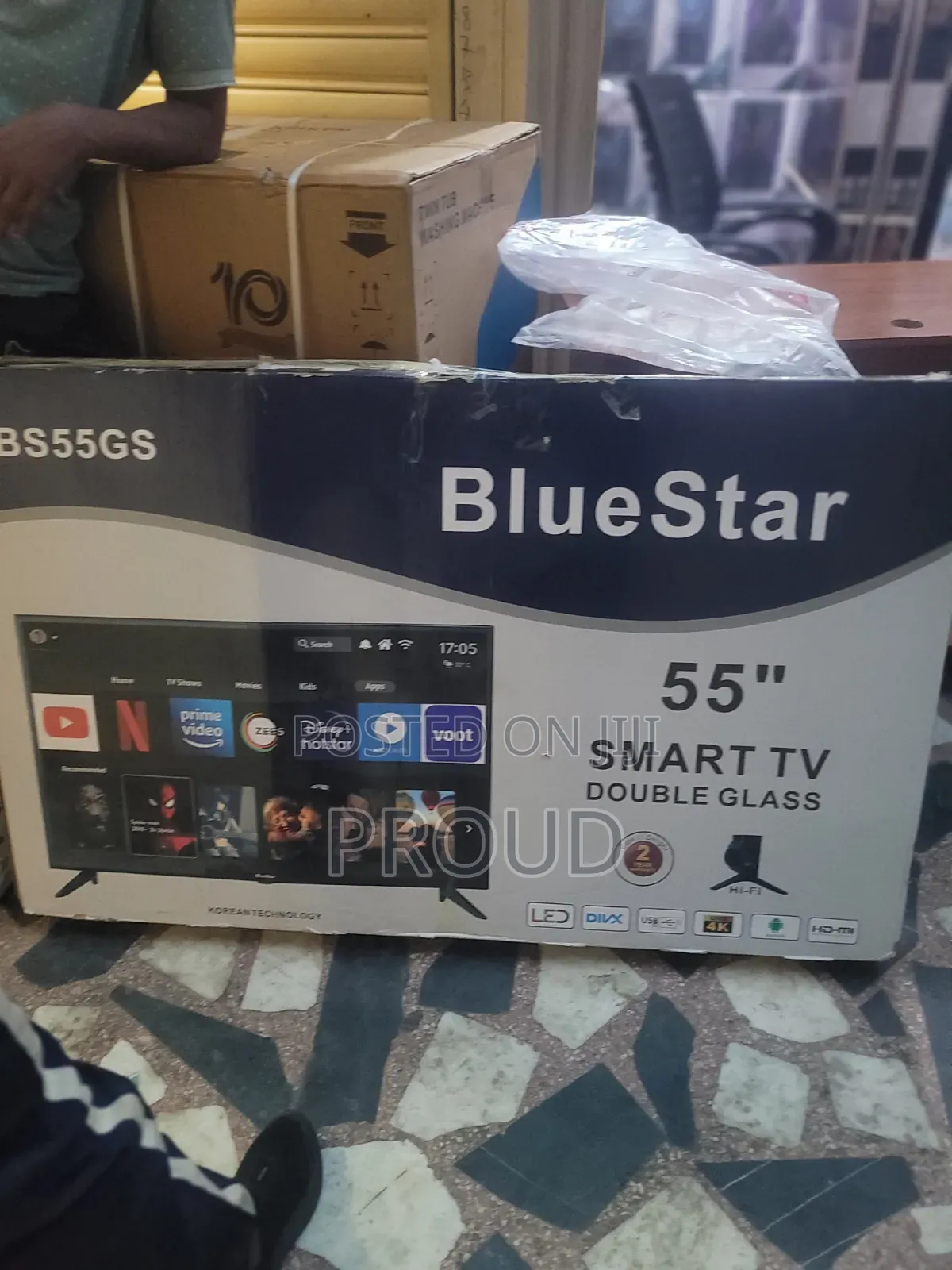 Bluster 55 Inch Smart Android TV