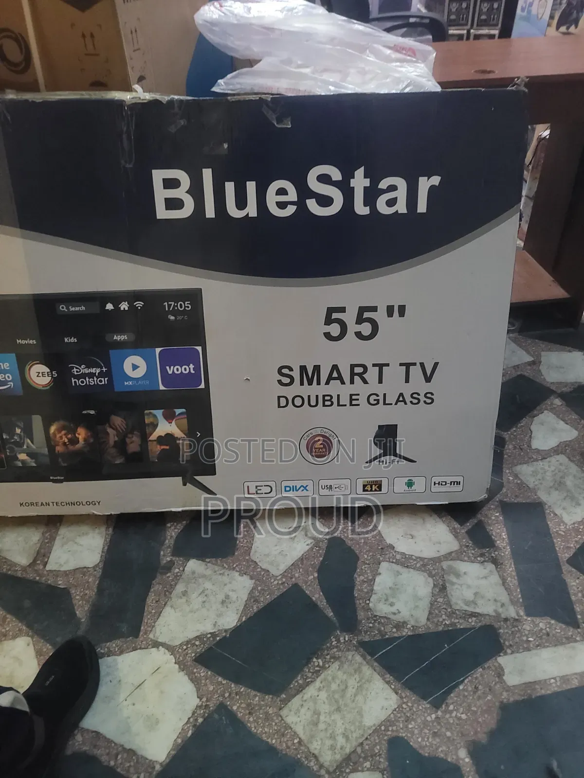 Bluster 55 Inch Smart Android TV