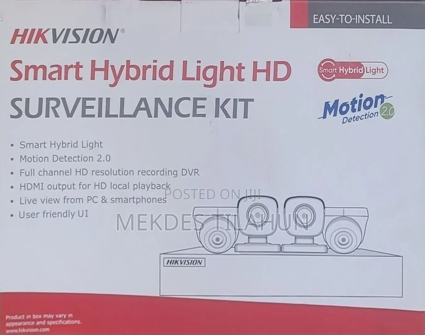 Hikvision Smart Hybrid 4channel Kit