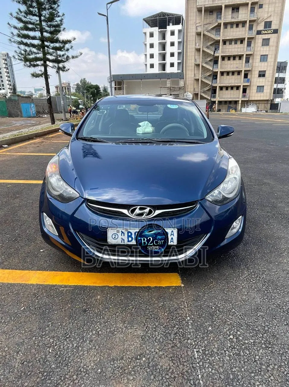 Hyundai Avante 2014 Blue