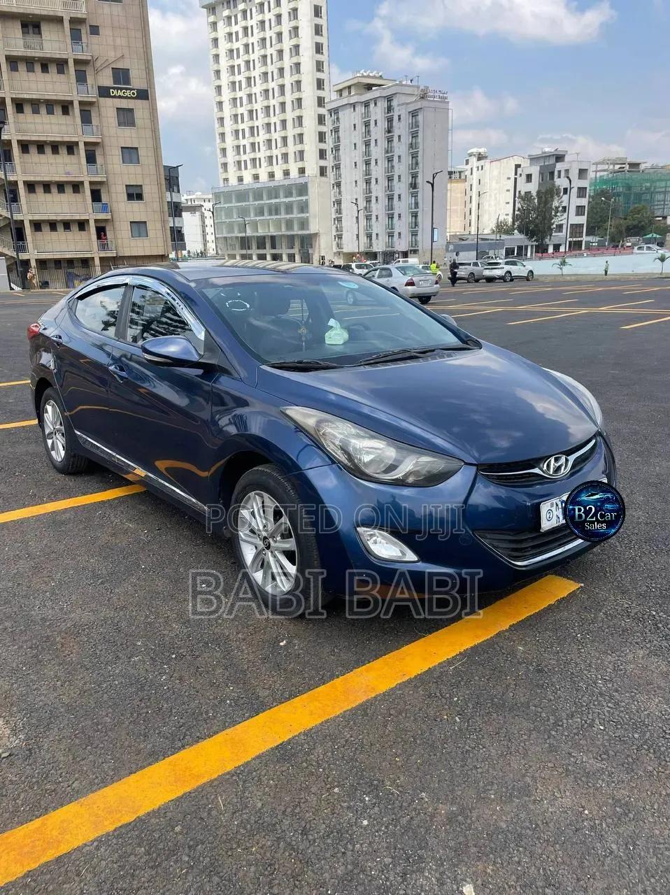 Hyundai Avante 2014 Blue
