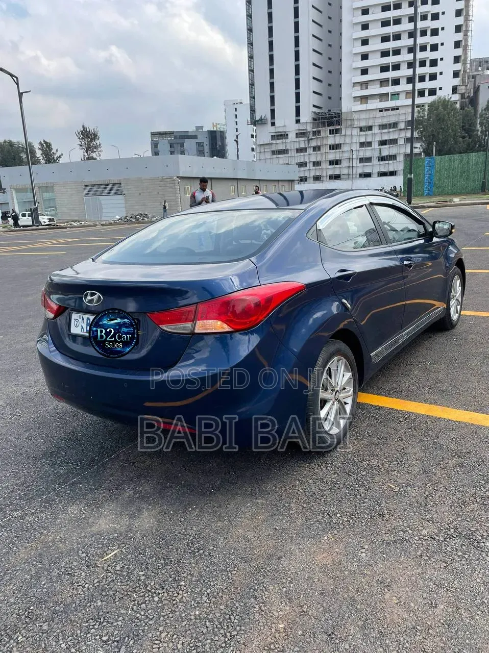 Hyundai Avante 2014 Blue