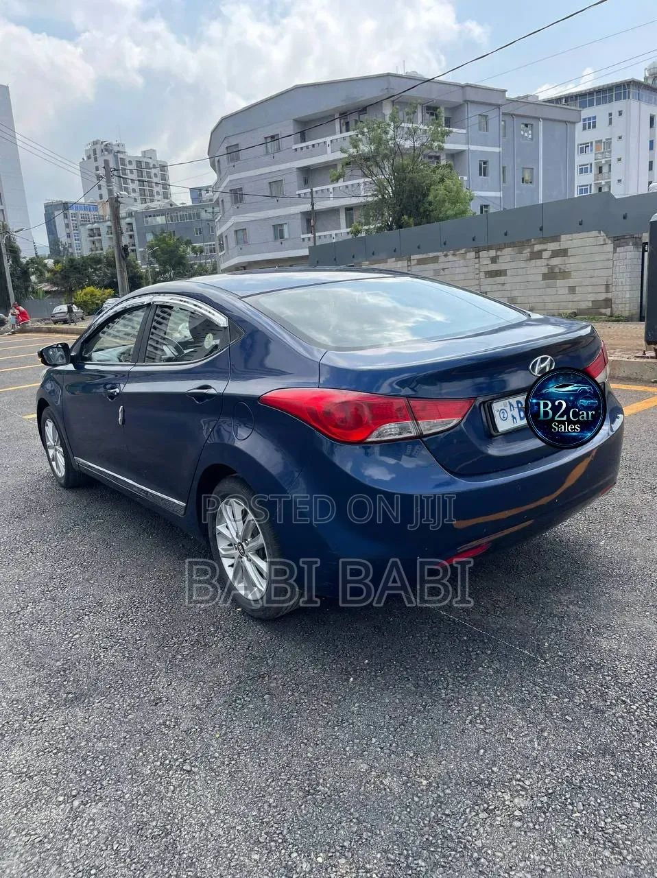 Hyundai Avante 2014 Blue