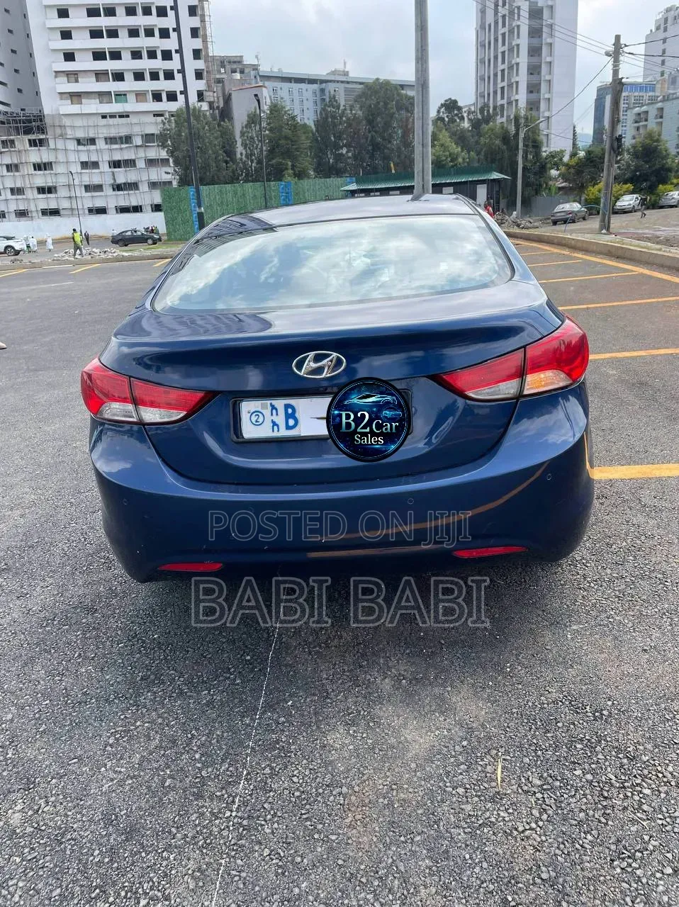 Hyundai Avante 2014 Blue