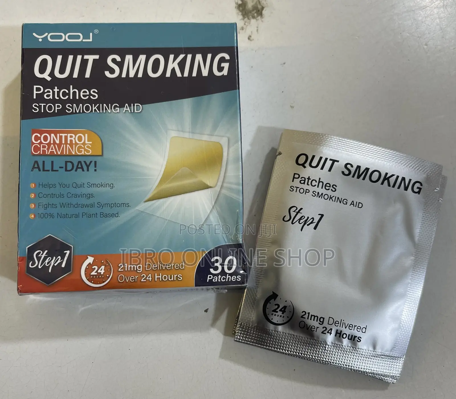 Nicotine Patch /Stop Smoking Aid ( ሲጋራ ማጨስ ለማቆም የሚረዳ )