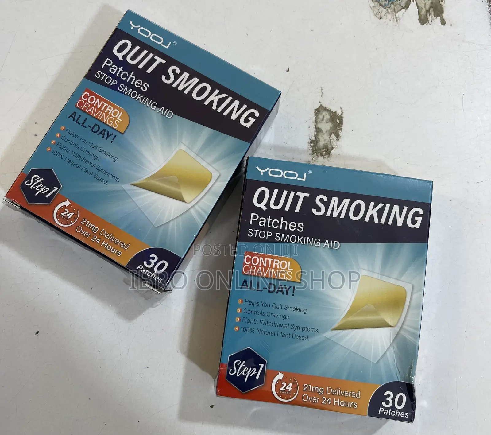 Nicotine Patch /Stop Smoking Aid ( ሲጋራ ማጨስ ለማቆም የሚረዳ )