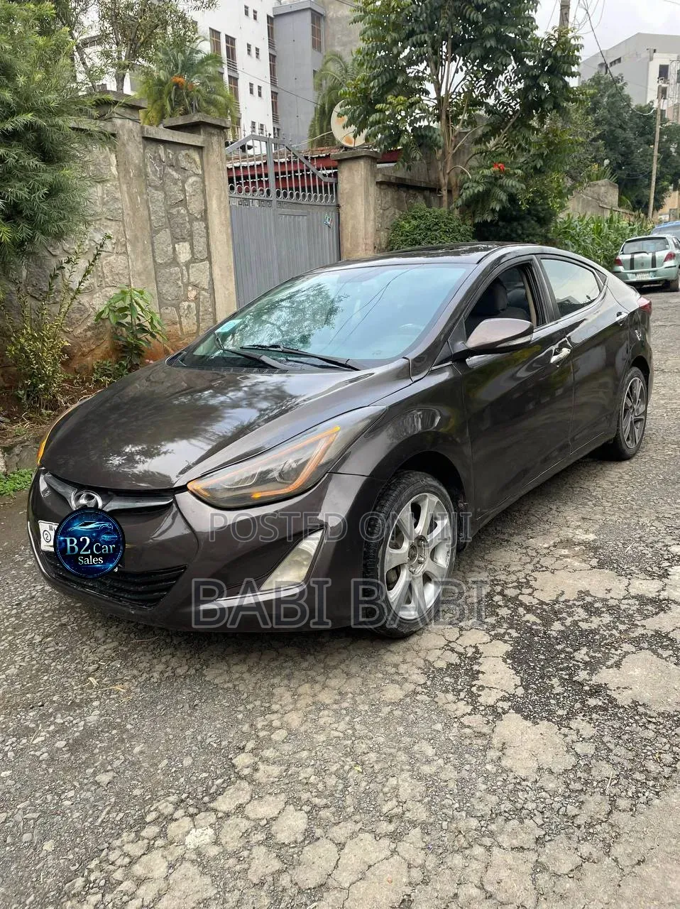 Hyundai Elantra 2015 Brown
